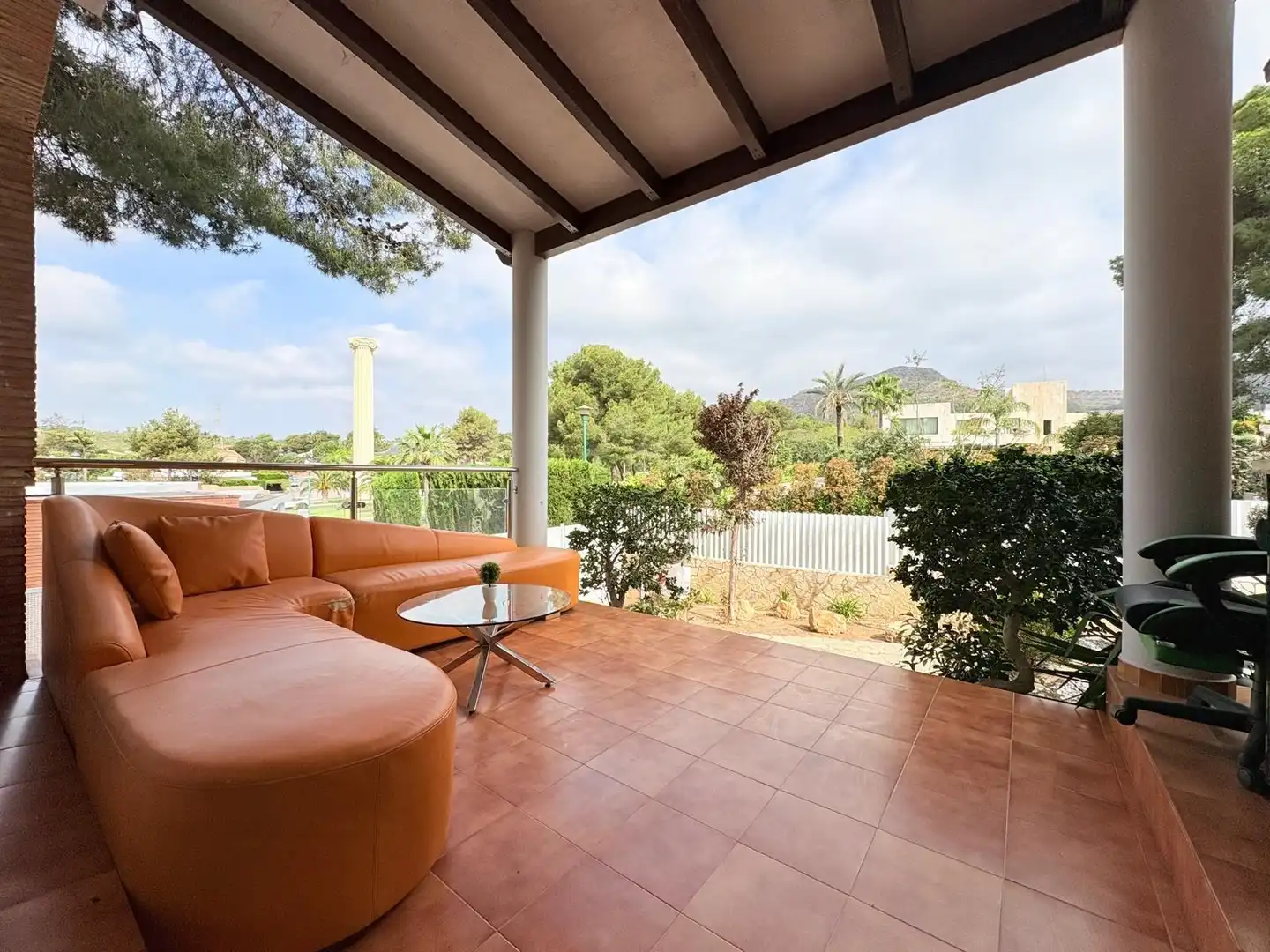 Terraza de Casa o chalet en venta en Alfinach - Los Monasterios