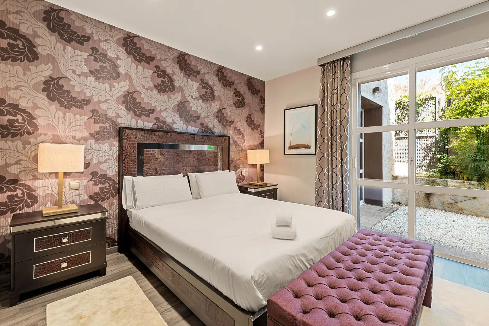 Habitación de Casa o chalet en venta en Benahavís con Aire acondicionado, Jardín privado y Terraza