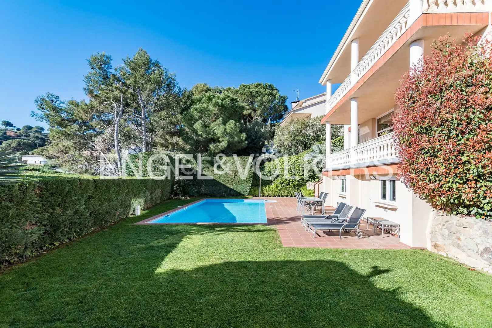 Jardí de Casa o xalet en venda en Cabrils amb Aire condicionat, Calefacció i Parquet