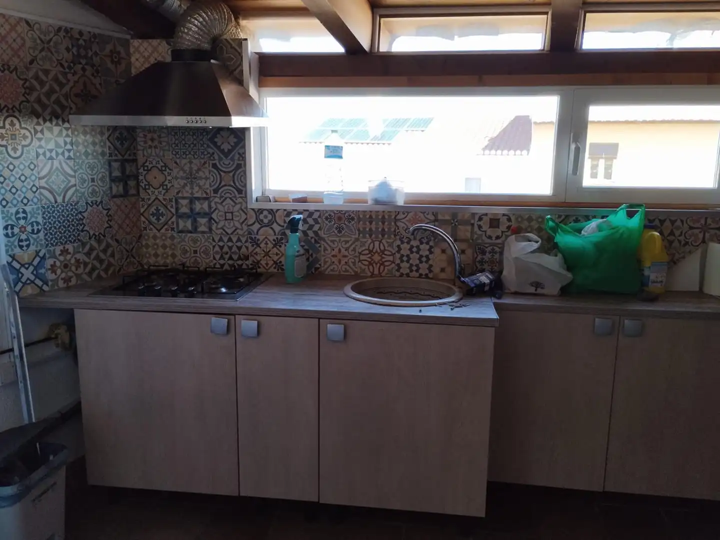 Küche von Country house zur Miete in Escúzar mit Heizung, Möbliert und Balkon