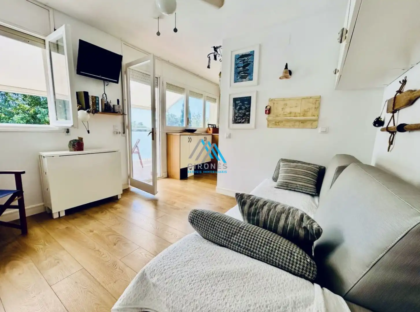 Terrassa de Apartament de lloguer en Santa Cristina d'Aro amb Parquet i Terrassa