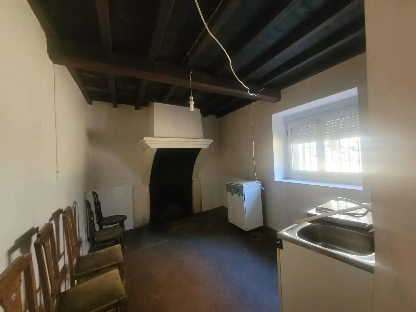 Kitchen of Houses for sale in Frades de la Sierra  with Balcony