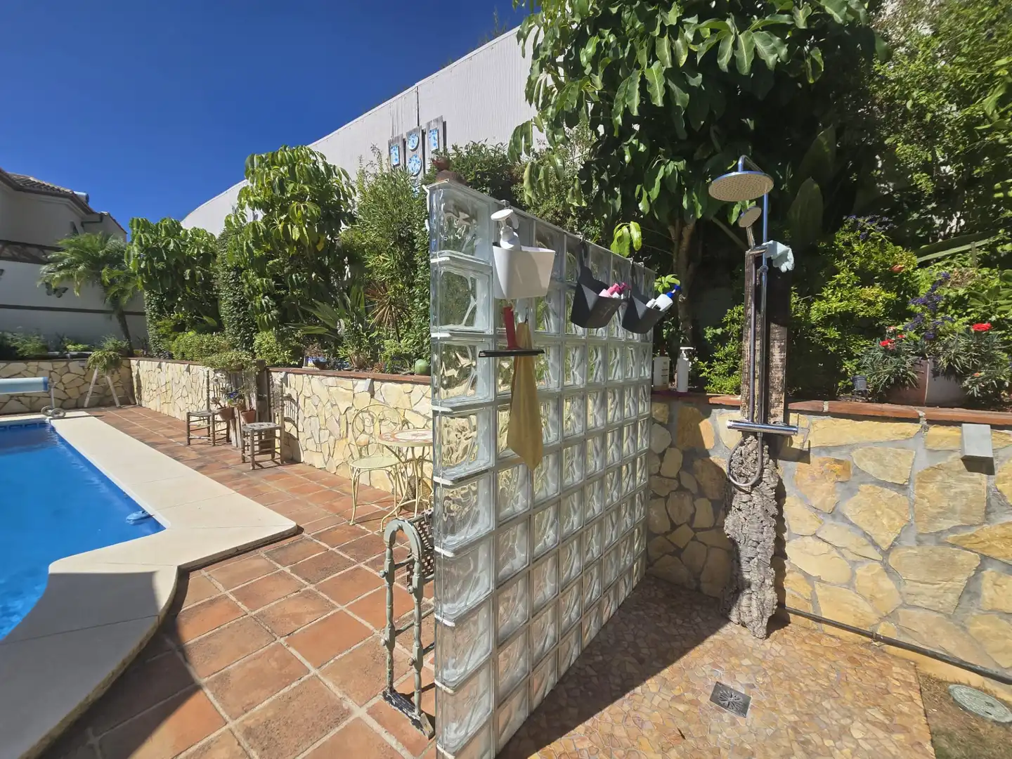 Terrassa de Casa o xalet en venda en Coín amb Aire condicionat, Calefacció i Jardí privat