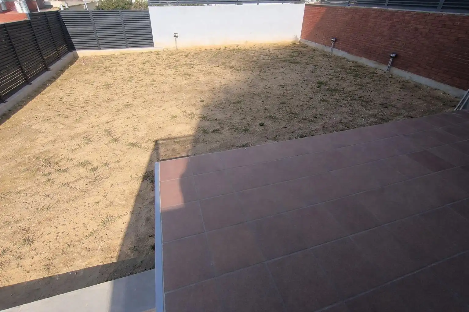 Terrassa de Casa adosada en venda en Manresa amb Calefacció, Jardí privat i Terrassa