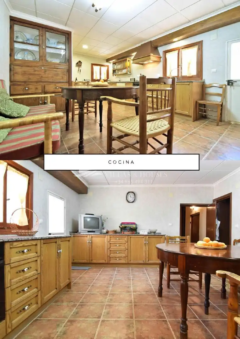 Cocina de Finca rústica en venta en El Pinós / Pinoso con Jardín privado, Piscina y Amueblado