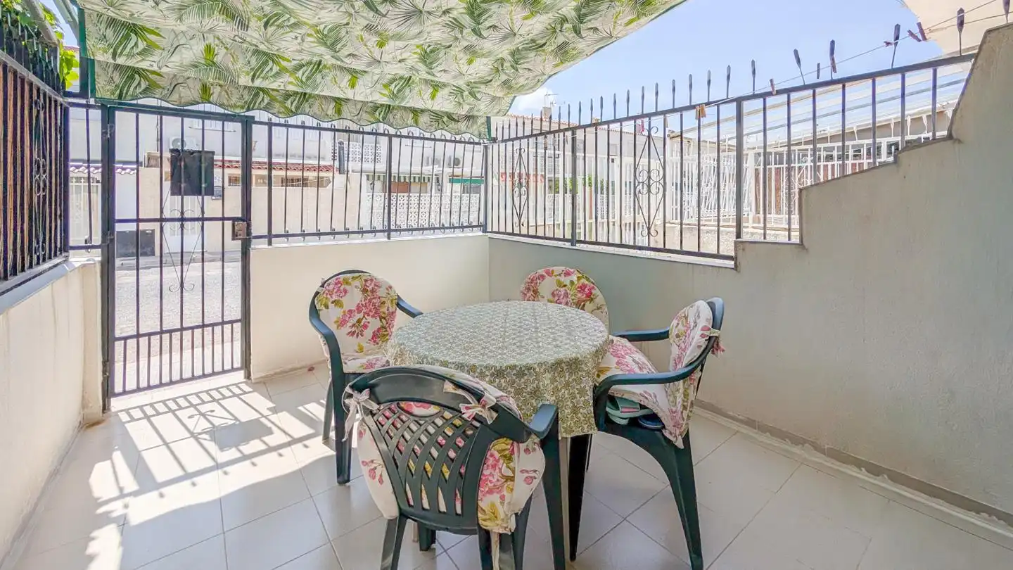 Terrassa de Casa adosada en venda en Santa Pola amb Aire condicionat, Jardí privat i Terrassa