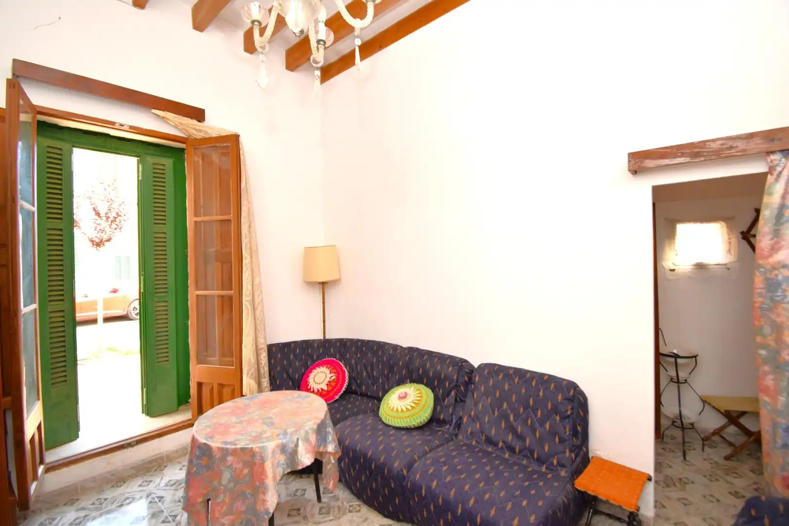 Wohnzimmer von Haus oder Chalet zum Verkauf in Llubí mit Privatgarten