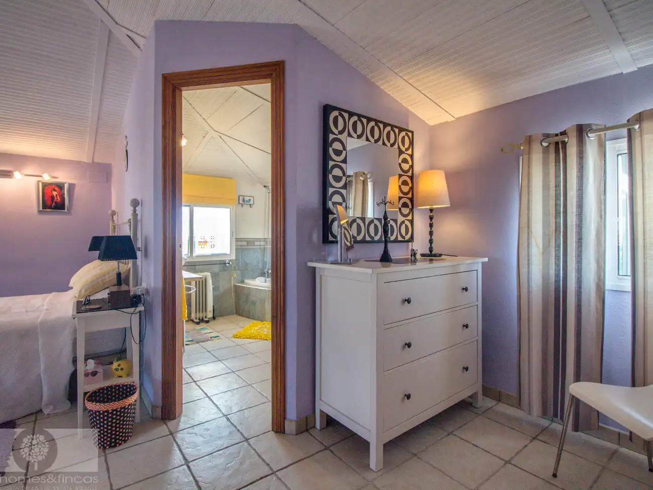 Baño de Finca rústica en venta en Cartaya con Jardín privado, Piscina y Amueblado
