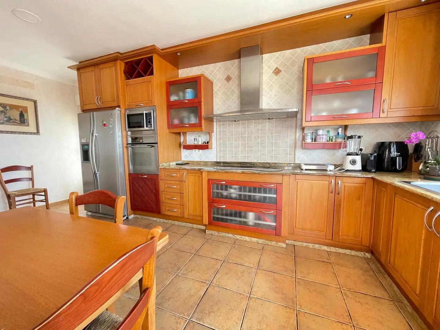 Küche von Haus oder Chalet zum Verkauf in Mazarrón mit Klimaanlage, Heizung und Privatgarten