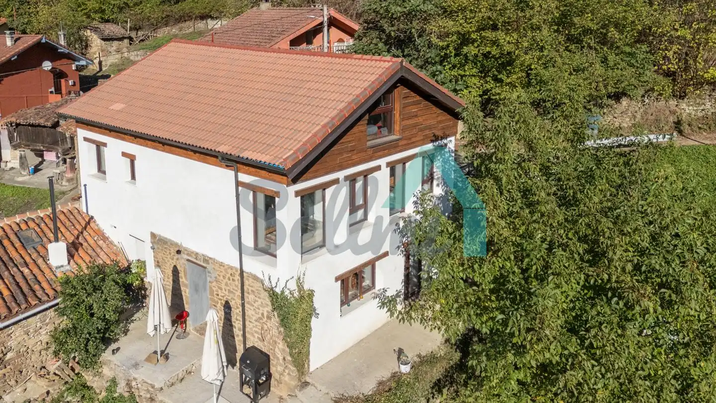 Vista exterior de Casa o chalet de alquiler en Mieres (Asturias) con Calefacción, Terraza y Amueblado