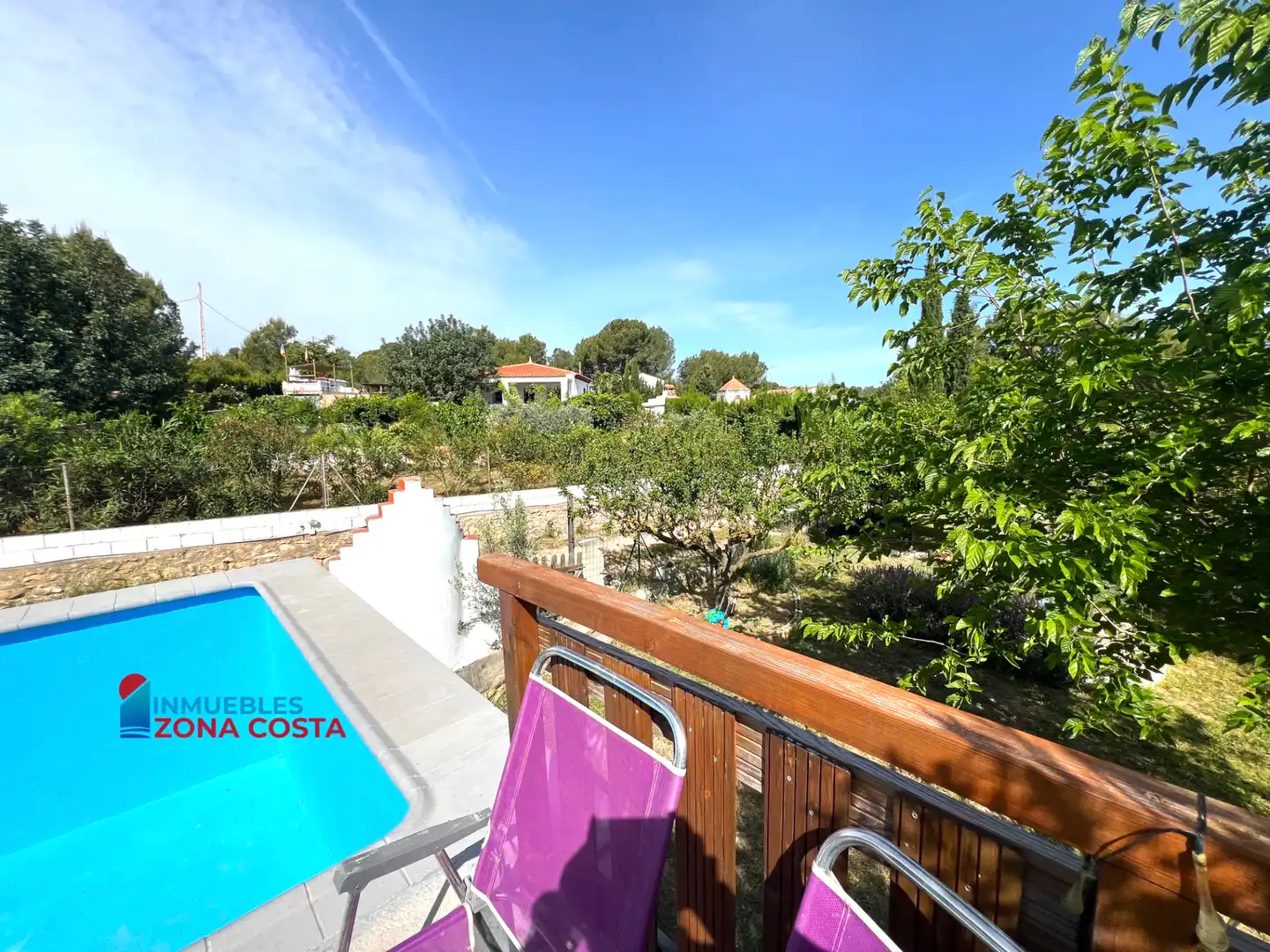 Piscina de Finca rústica en venta en Vilamarxant con Aire acondicionado, Jardín privado y Terraza