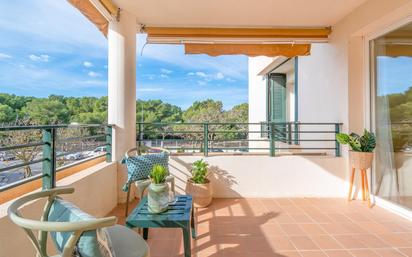 Terrace of Flat for sale in  Palma de Mallorca  with Heating, Private garden and Parquet flooring