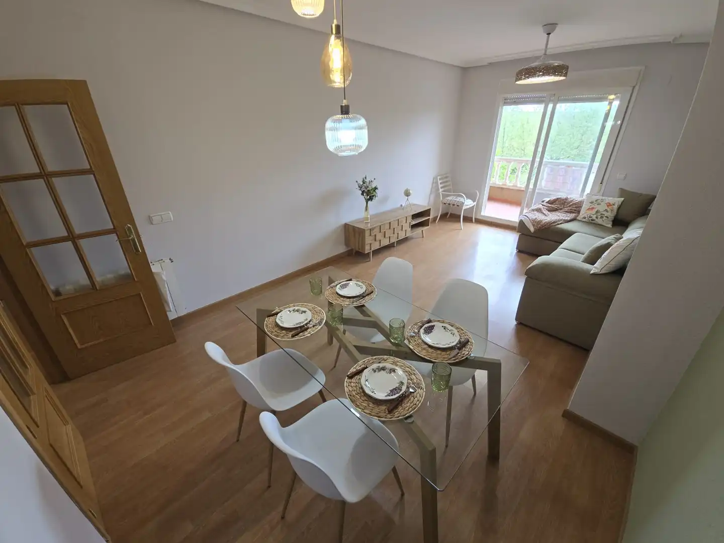 Dining room of Flat for rent in Cáceres  with Air Conditioner, Heating and Terrace