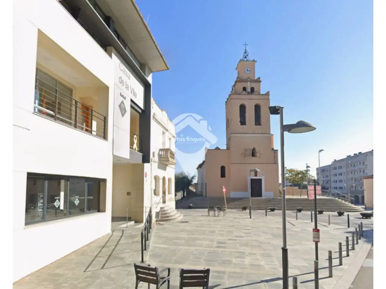 Vista exterior de Casa adosada en venda en Sant Quirze del Vallès amb Aire condicionat, Calefacció i Jardí privat