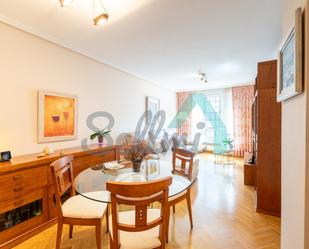 Dining room of Flat for sale in Oviedo   with Heating, Parquet flooring and Terrace