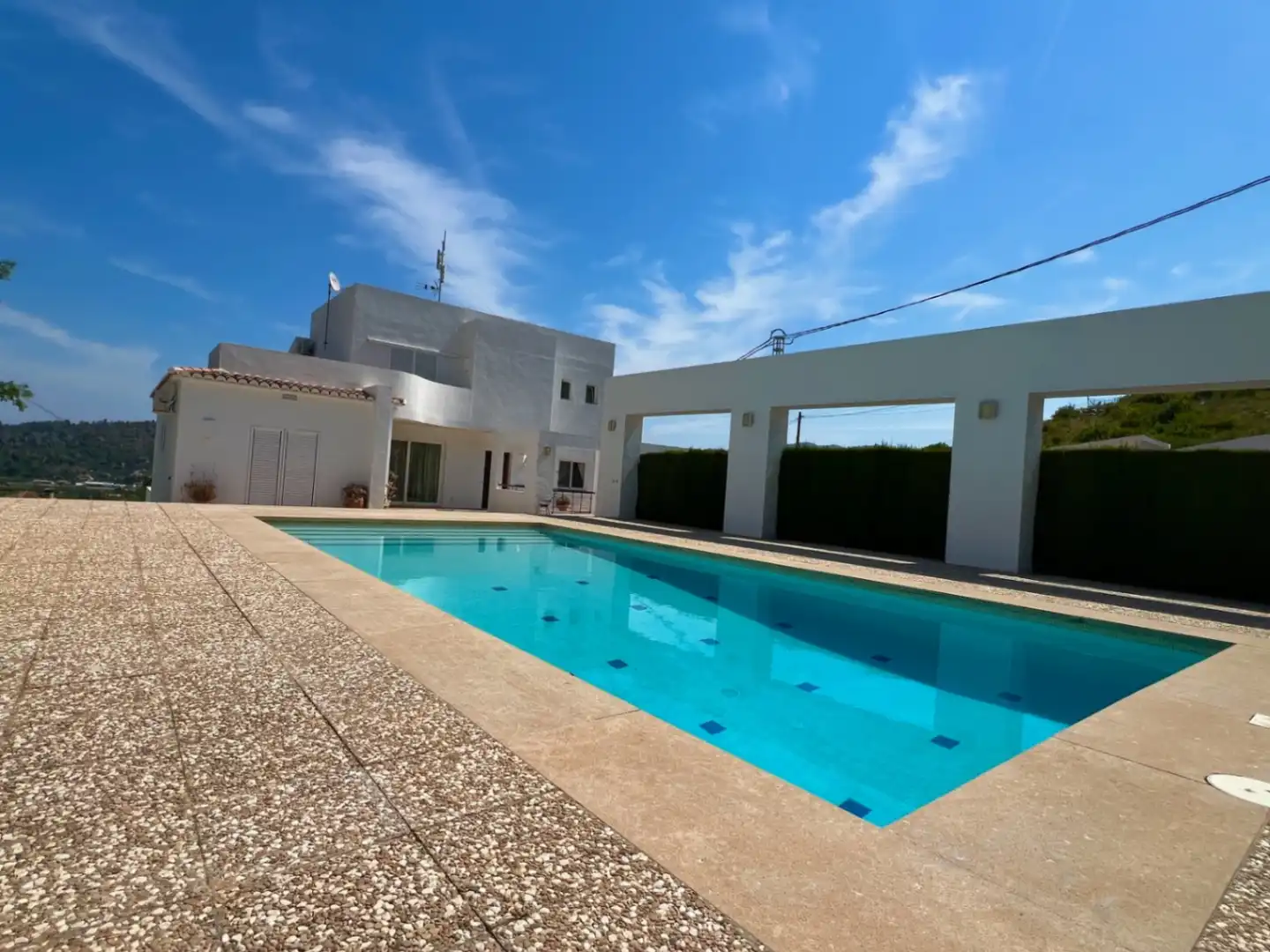 Piscina de Casa o xalet en venda en Pedreguer amb Aire condicionat, Calefacció i Jardí privat