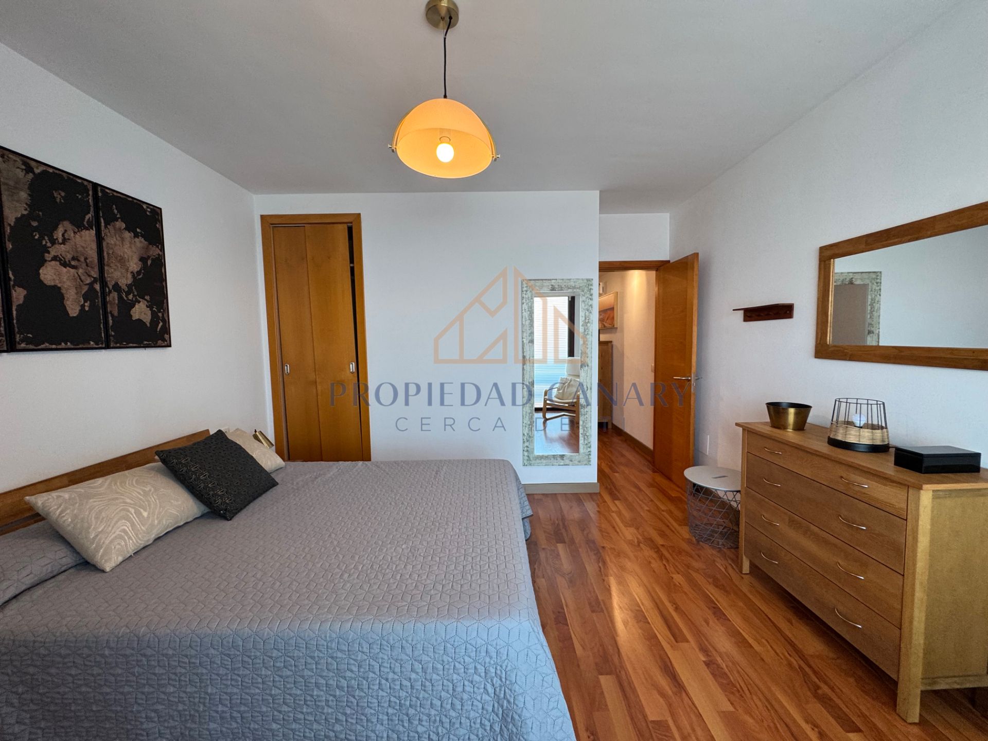 Habitación de Casa adosada de alquiler en La Orotava con Jardín privado, Terraza y Amueblado