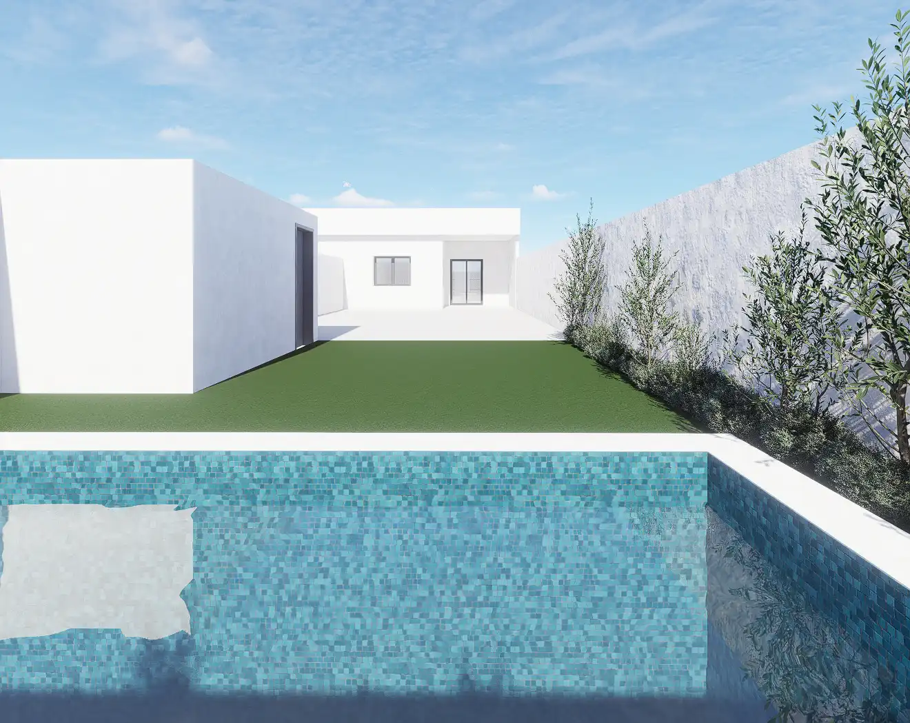 Swimming pool of Detached homes for sale in Argés  with Air Conditioner, Heating and Private garden