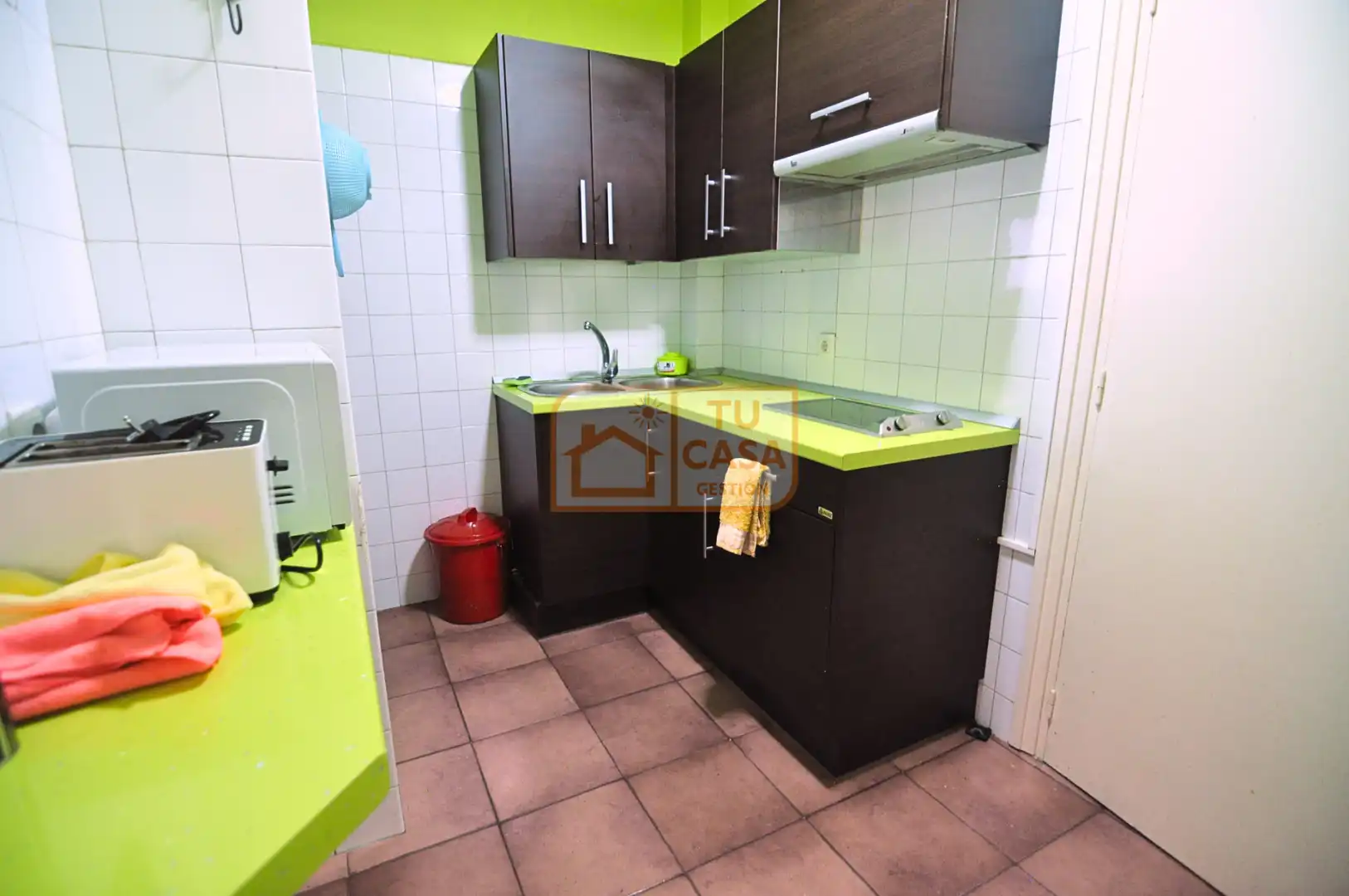 Küche von Wohnung zur Miete in Cáceres mit Heizung, Parkett und Terrasse