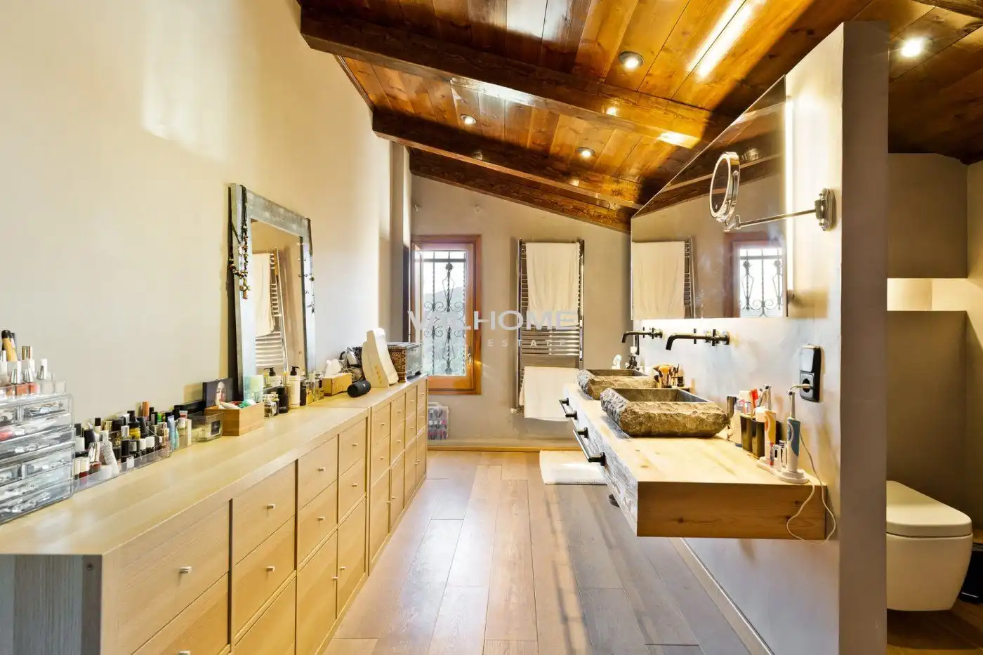 Baño de Finca rústica en venta en Castellar del Vallès con Calefacción, Jardín privado y Trastero