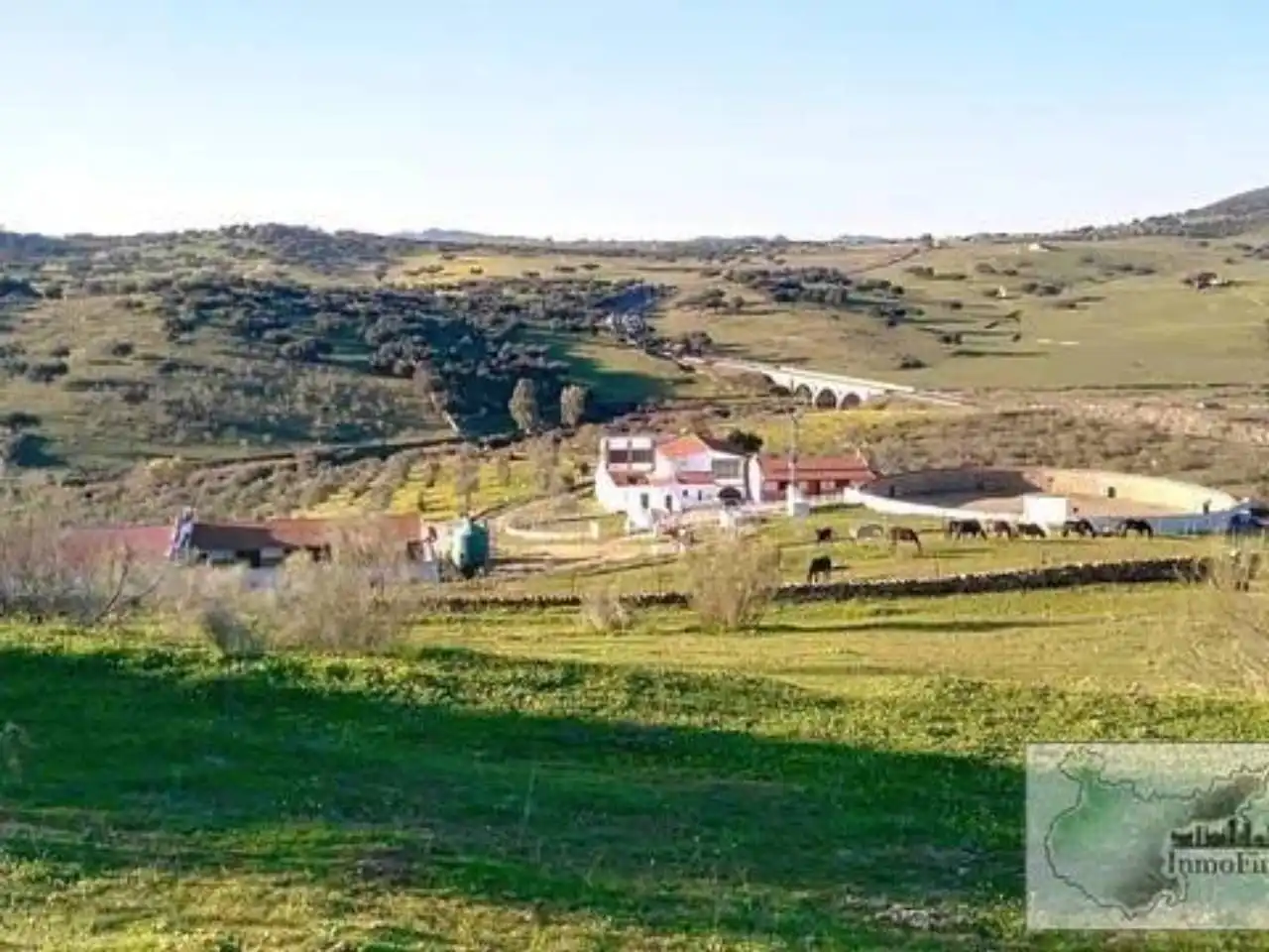 Vista exterior de Finca rústica en venta en Higuera de Vargas con Aire acondicionado, Jardín privado y Terraza