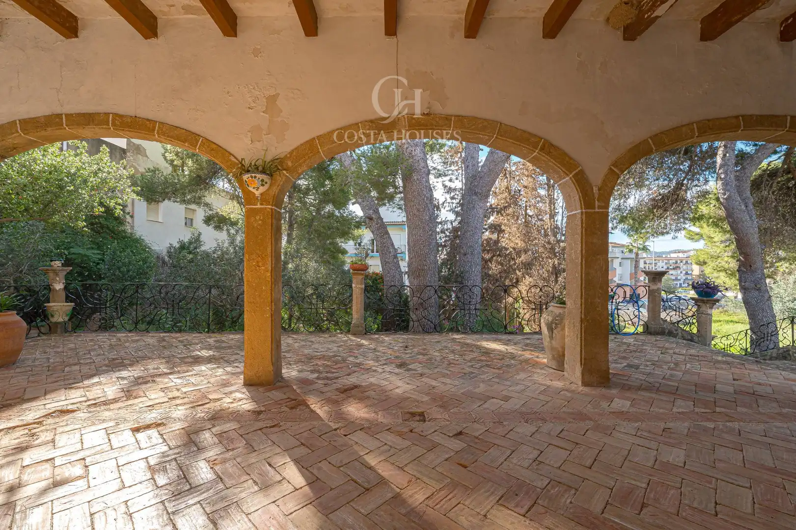 Garden of Houses for sale in Jávea / Xàbia  with Terrace, Balcony and Alarm
