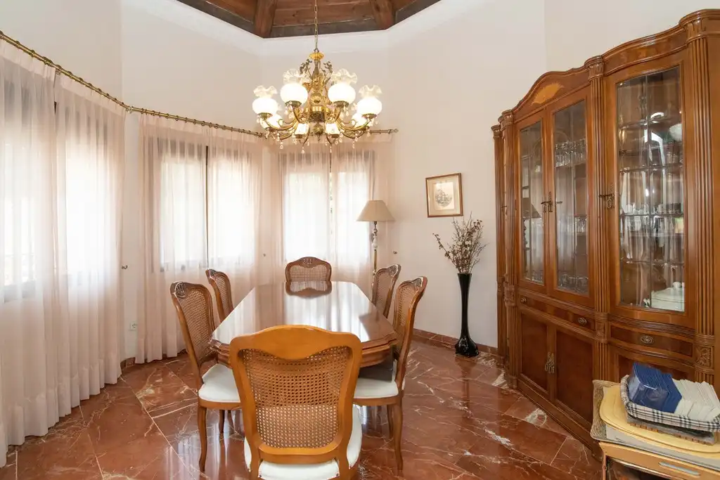 Dining room of Houses for sale in Dénia  with Air Conditioner, Private garden and Terrace