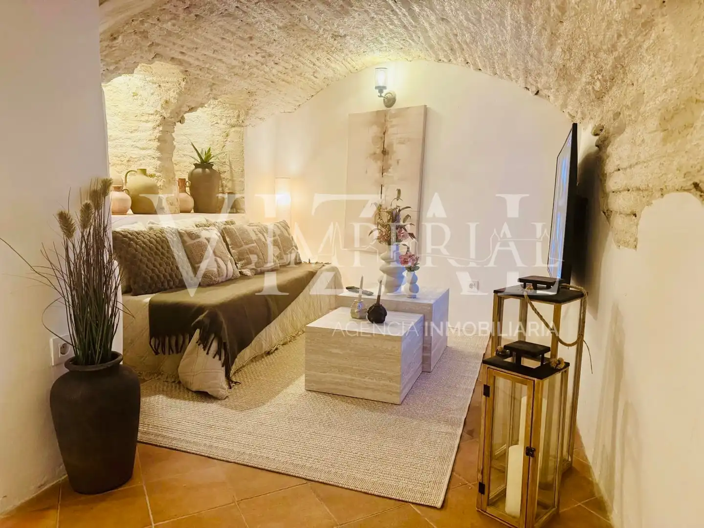 Living room of Flat for sale in Casco Histórico