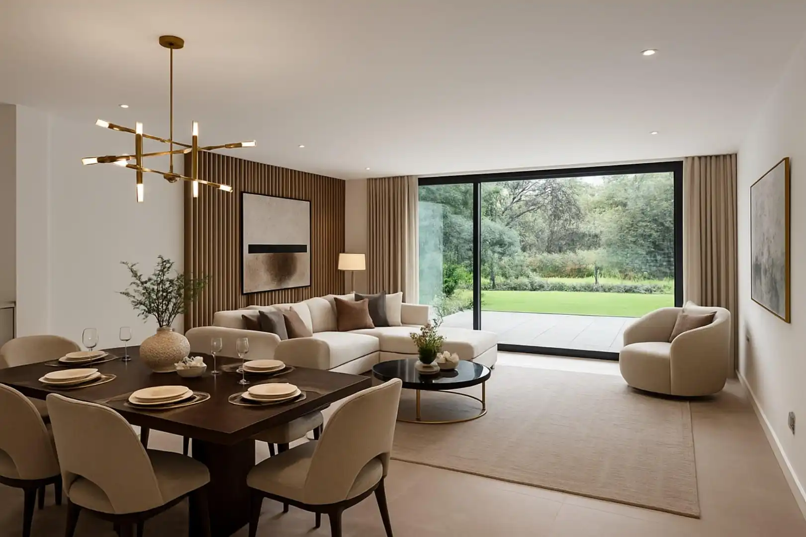 Sala de estar de Apartamento en venta en Marbella con Aire acondicionado, Calefacción y Jardín privado
