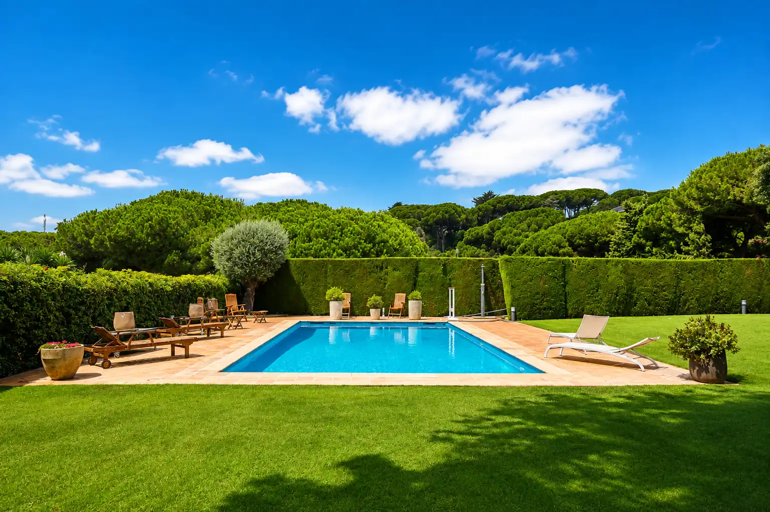 Piscina de Casa o chalet de alquiler en Sant Andreu de Llavaneres con Aire acondicionado, Calefacción y Jardín privado