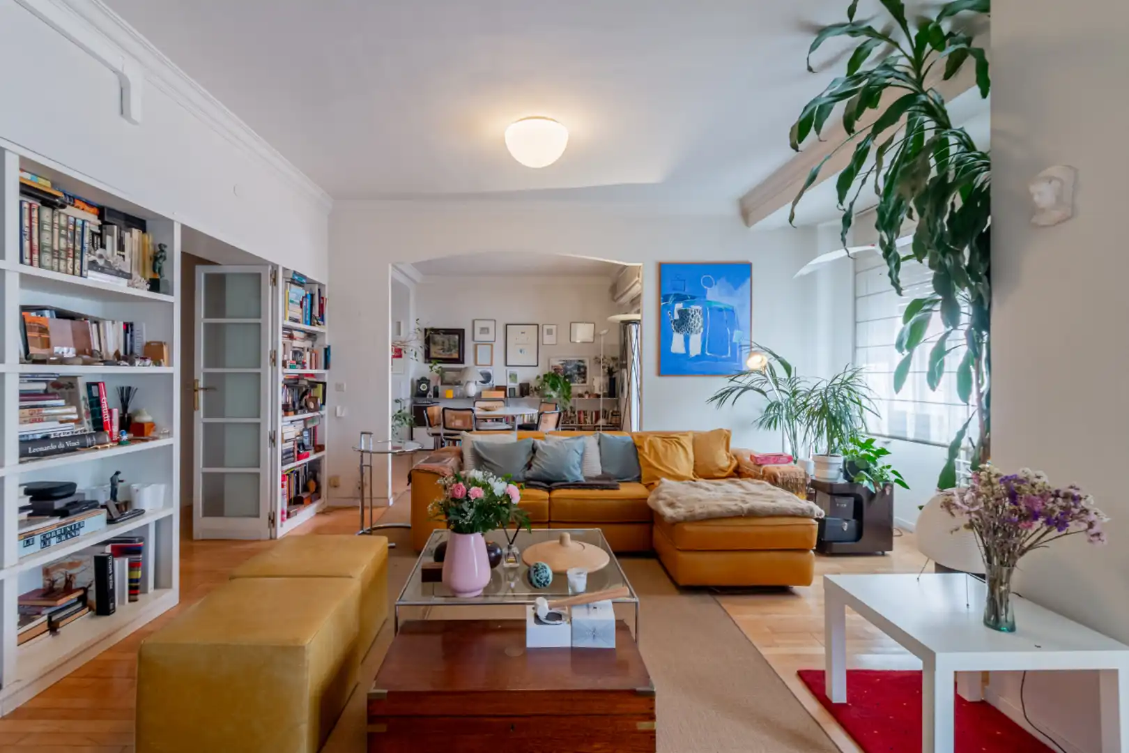 Sala d'estar de Pis en venda en Madrid amb Aire condicionat, Calefacció i Parquet