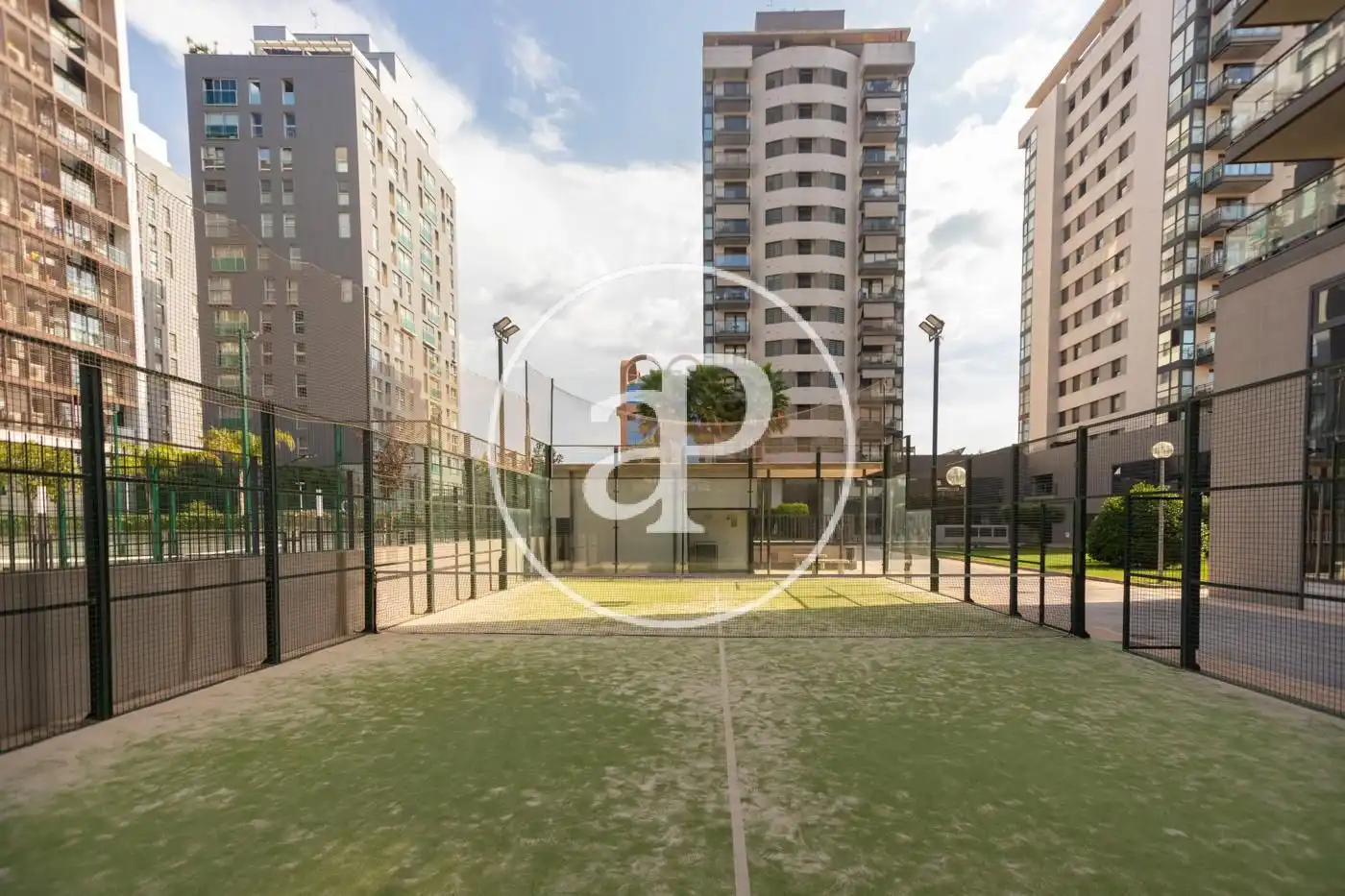 Terrasse von Wohnung zur Miete in Valencia mit Klimaanlage, Heizung und Privatgarten
