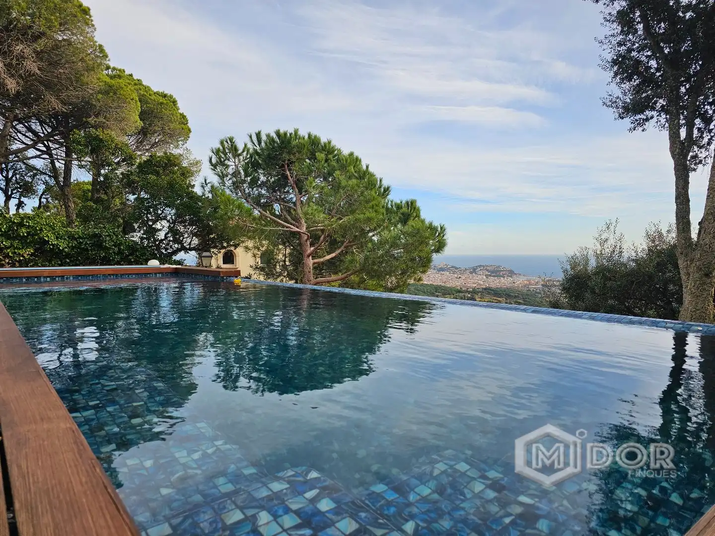 Schwimmbecken von Haus oder Chalet zur Miete in Sant Feliu de Guíxols mit Klimaanlage, Privatgarten und Terrasse