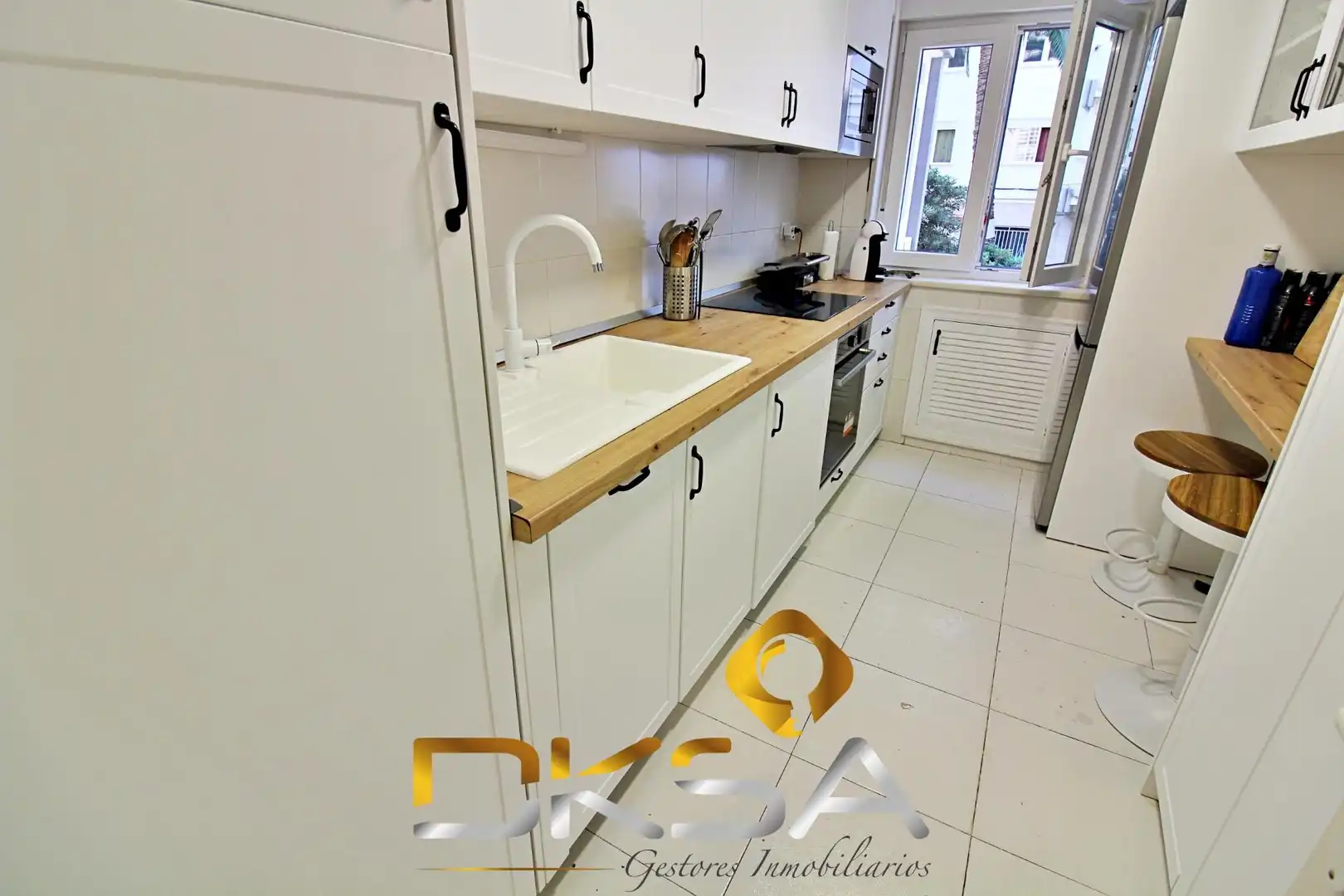 Kitchen of Flat for sale in Benicasim / Benicàssim  with Private garden, Terrace and Furnished