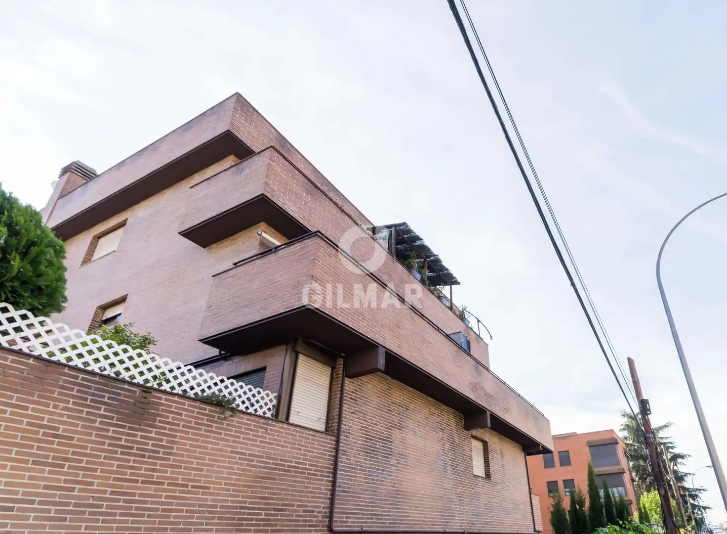 Vista exterior de Estudio en venta en Madrid con Calefacción, Jardín privado y Piscina