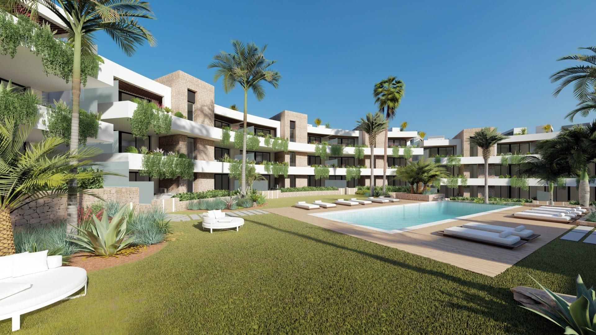 Vista exterior de Planta baixa en venda en Cartagena amb Jardí privat, Terrassa i Traster
