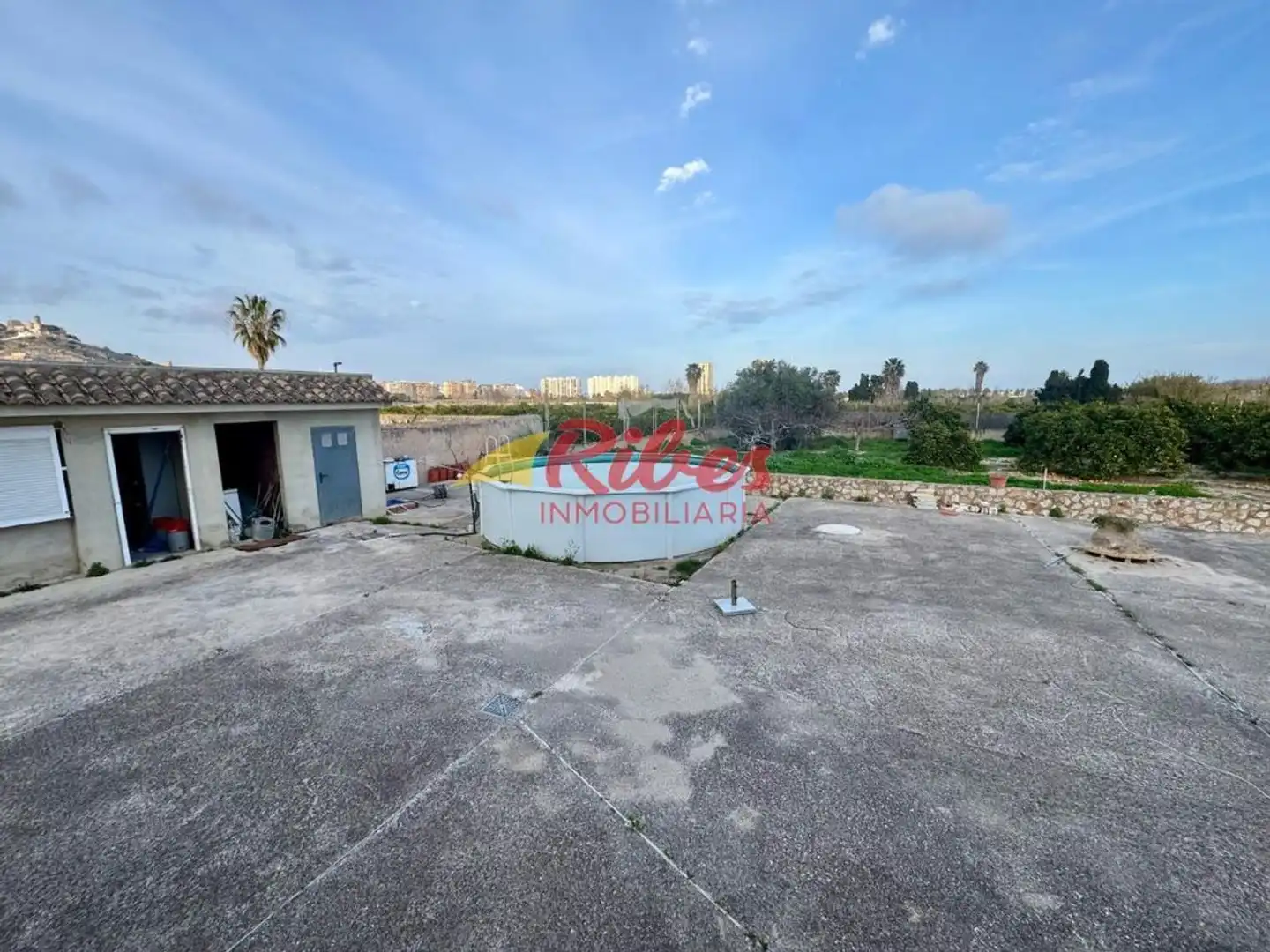 Vista exterior de Casa o xalet en venda en Cullera amb Aire condicionat, Jardí privat i Terrassa