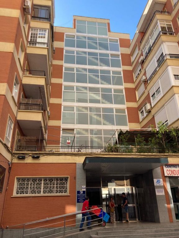 Vista exterior de Piso en venta en Badajoz Capital con Aire acondicionado, Calefacción y Balcón