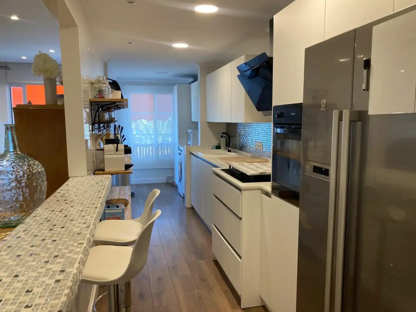 Kitchen of Flat for rent in Vélez-Málaga  with Air Conditioner, Terrace and Furnished