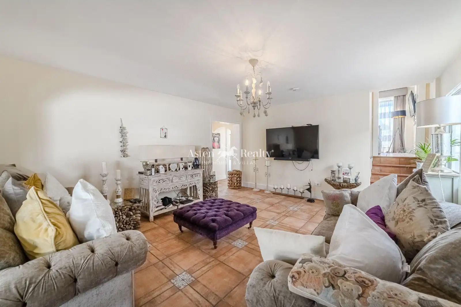 Sala d'estar de Casa o xalet en venda en San Miguel de Abona amb Calefacció, Terrassa i Traster