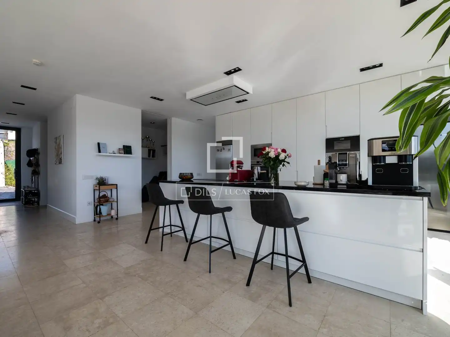 Cuina de Casa o xalet en venda en Torrelodones amb Jardí privat, Terrassa i Traster
