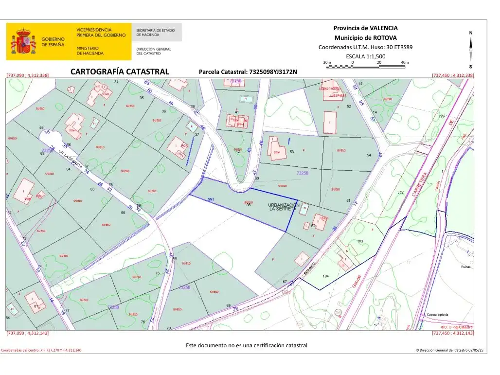 Wohnbaugrundstück zum Verkauf in Calle la Serreta miñana 39I, imagen 3
