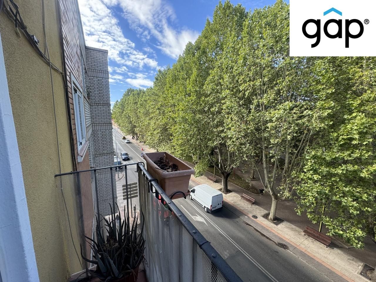 Vista exterior de Pis de lloguer en Cuenca Capital amb Calefacció i Terrassa