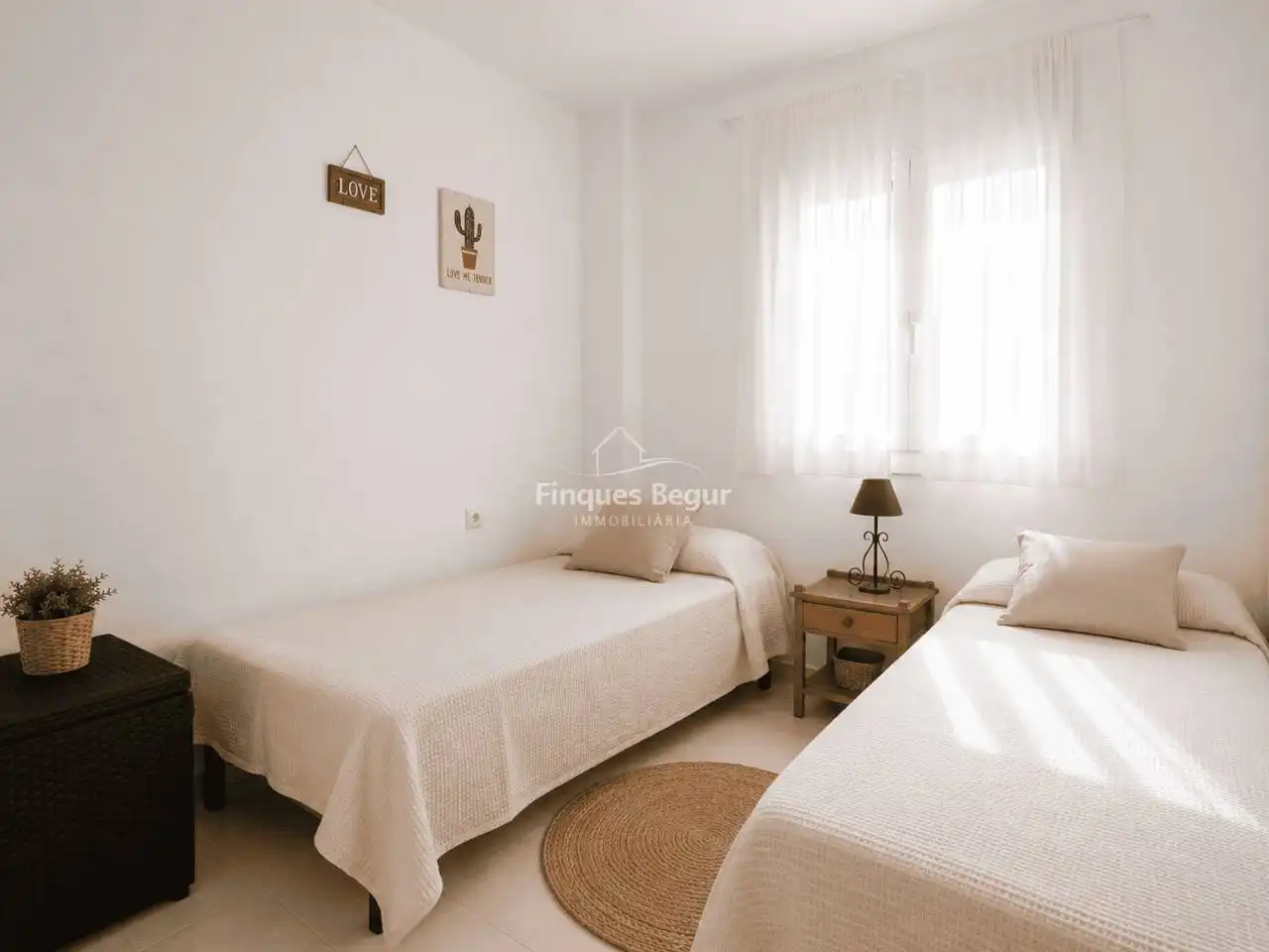 Dormitori de Apartament en venda en Palafrugell amb Calefacció, Terrassa i Moblat