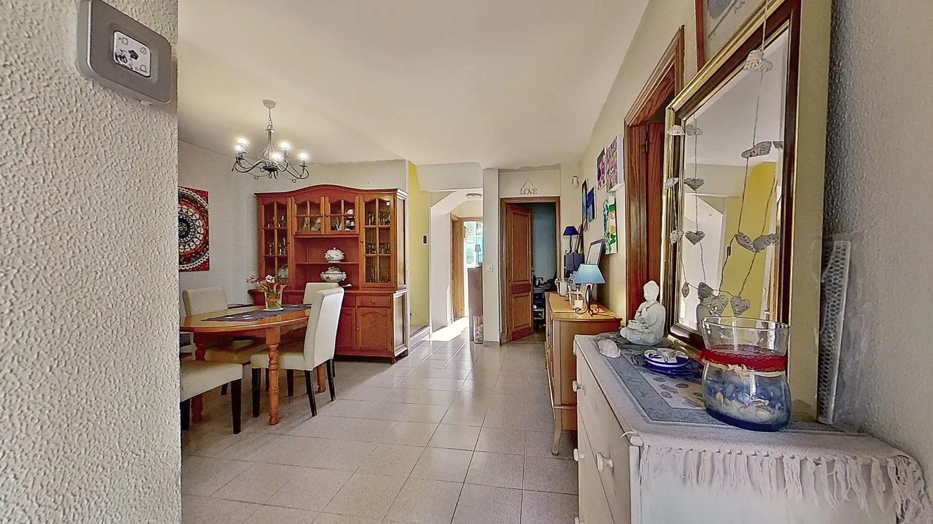 Comedor de Casa adosada en venta en  Palma de Mallorca con Terraza, Trastero y Balcón