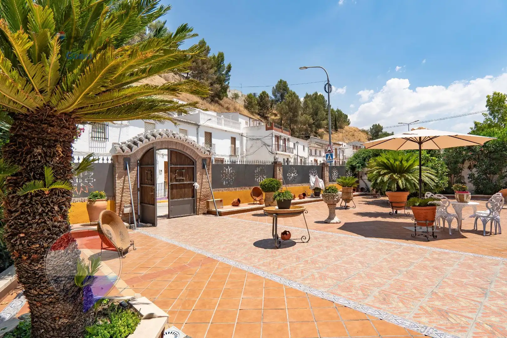 Exterior view of Houses for sale in Cuevas Bajas  with Heating, Private garden and Swimming Pool