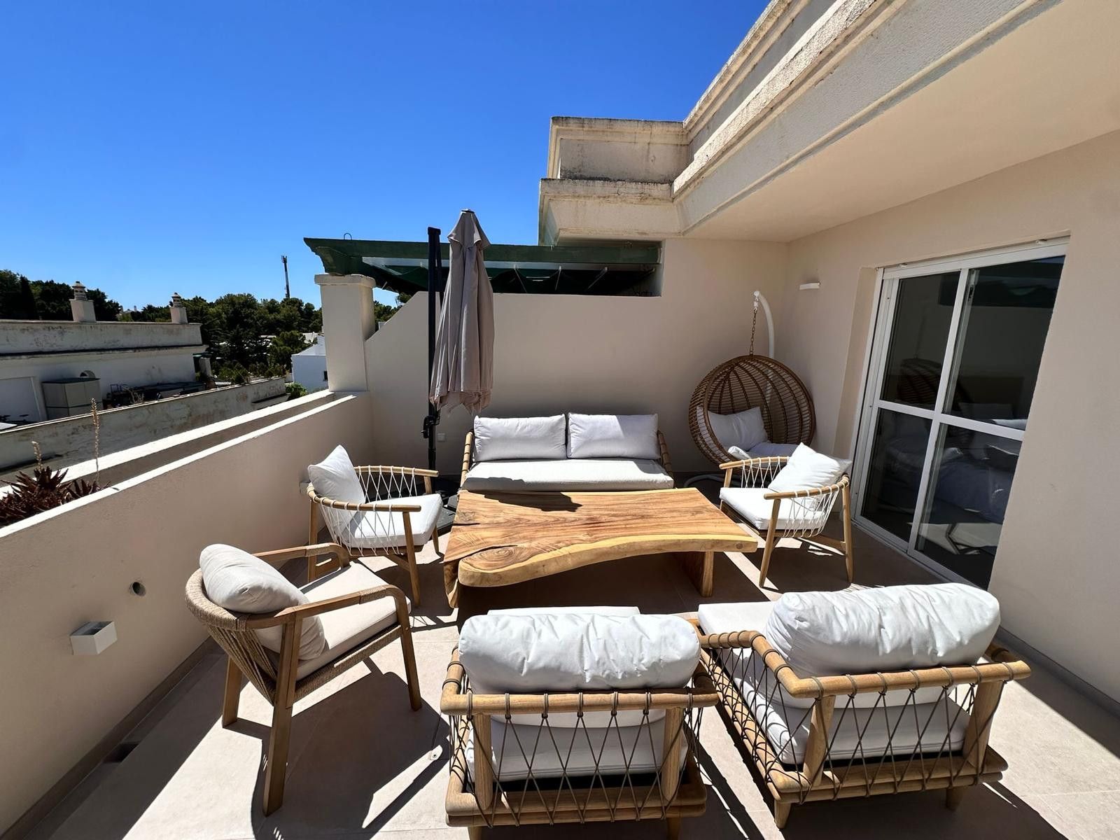 Terrassa de Apartament de lloguer en Marbella amb Aire condicionat, Calefacció i Terrassa