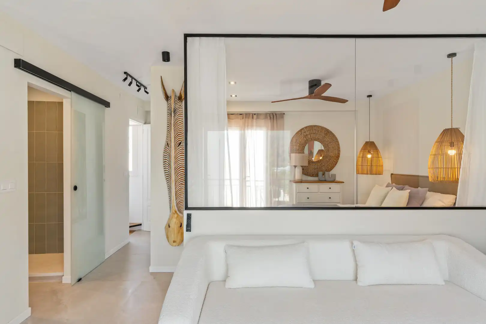 Dormitori de Apartament en venda en Jávea / Xàbia amb Aire condicionat i Terrassa