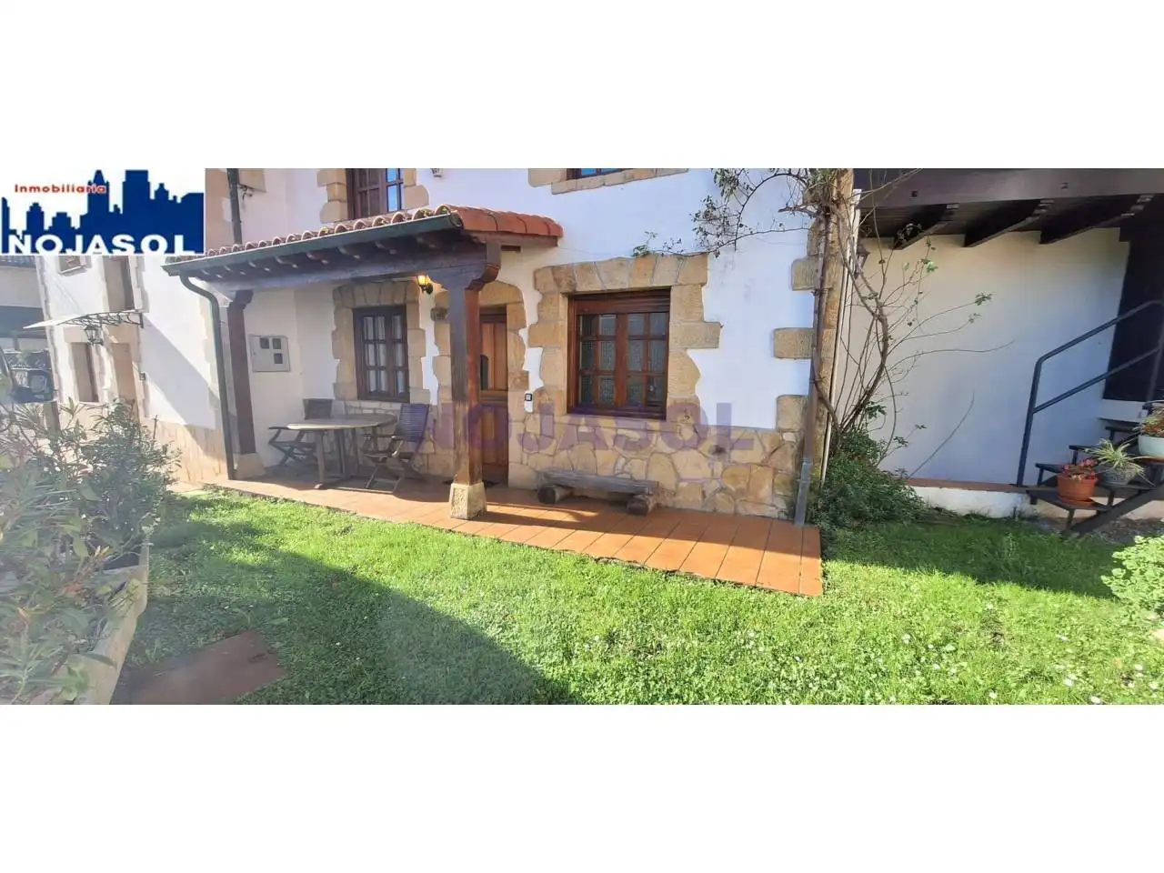 Garden of Detached homes for rent in Noja  with Heating, Private garden and Furnished