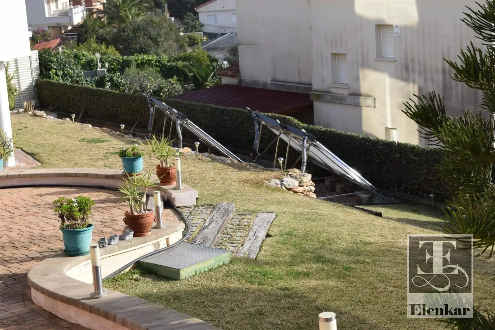 Jardín de Casa o chalet en venta en Cunit con Calefacción, Terraza y Trastero